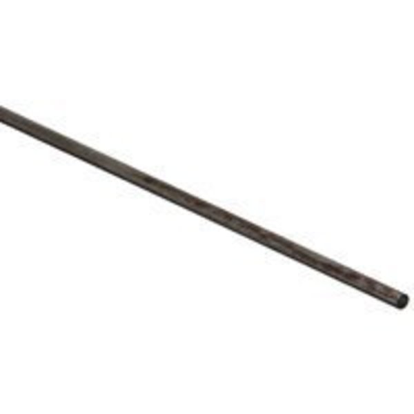 Stanley Stanley Hardware 4055BC Series 301259 Round, Weldable Smooth Rod, 36 in L, 3/16 in Dia, Steel, Plain N301-259